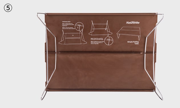 Bà n Nhôm Mini Không GỠNaturehike NH17Z001-L (3)