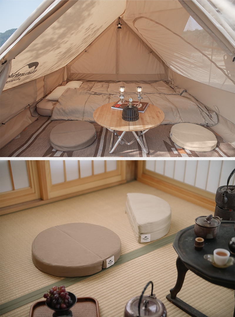 Äá»m ngá»i gấp sợi 3D Glamping NatureHike NH21FCD06 (3)